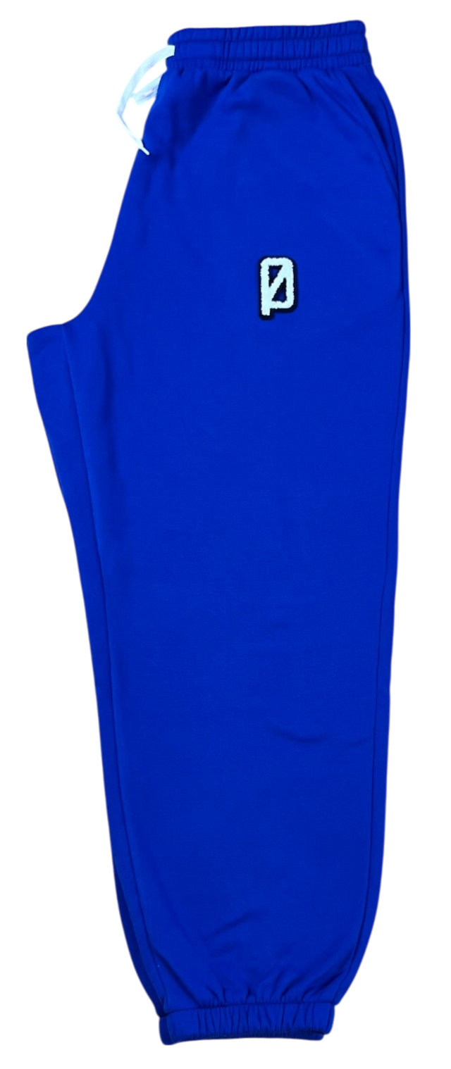 Blue Cotton Pants